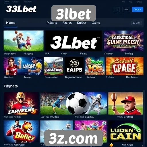 Opcões de jogos disponíveis no 3lbet
